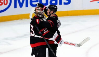 Ullmark inspires Senators to victory in return from mental-health leave