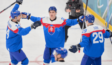 Slafkovsky and Slovakia open tournament with upset win over Finland