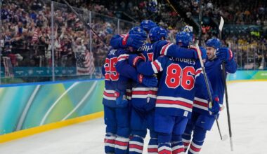 Whitefish's Jake Sanderson, Team USA on to Olympic semis with OT win over Sweden
