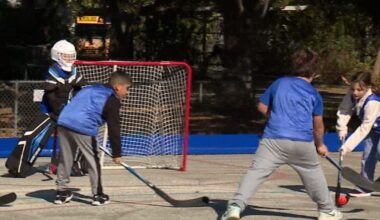 Lightning bring ball hockey to Tampa Bay youth by donating equipment