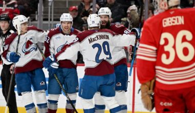 Colorado Avalanche blank Detroit Red Wings 5-0 on Saturday