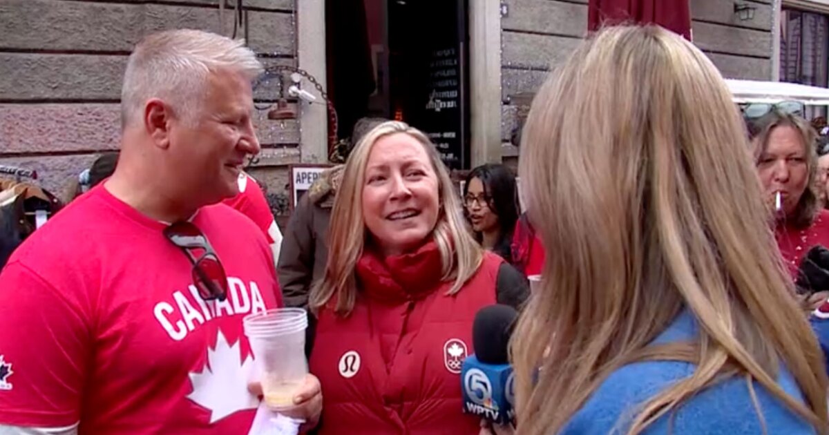 USA hockey fans celebrate in Milan as Canada stunned by overtime gold medal loss