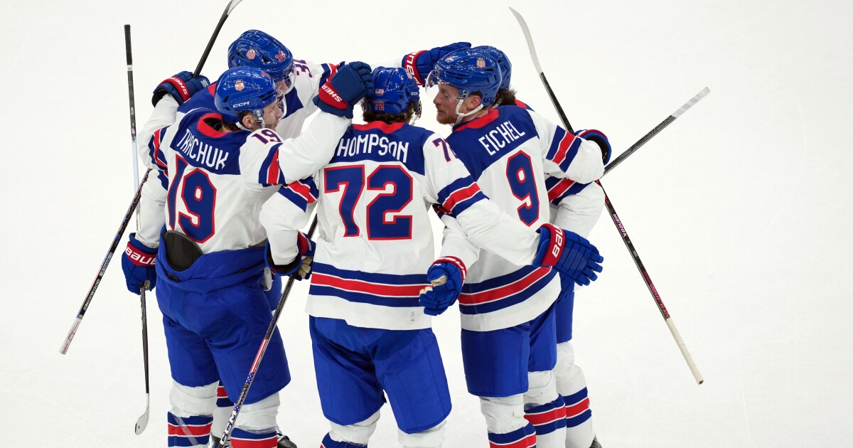Whitefish's Jake Sanderson, U.S. roll into gold medal hockey game vs. Canada