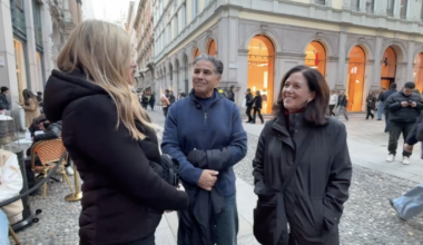 Hockey fans travel to Milan to watch Panthers players