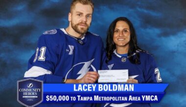 Tampa Bay Lightning Community Hero: Lacey Boldman