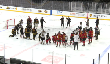 Silver Knights coach up first responders for charity game