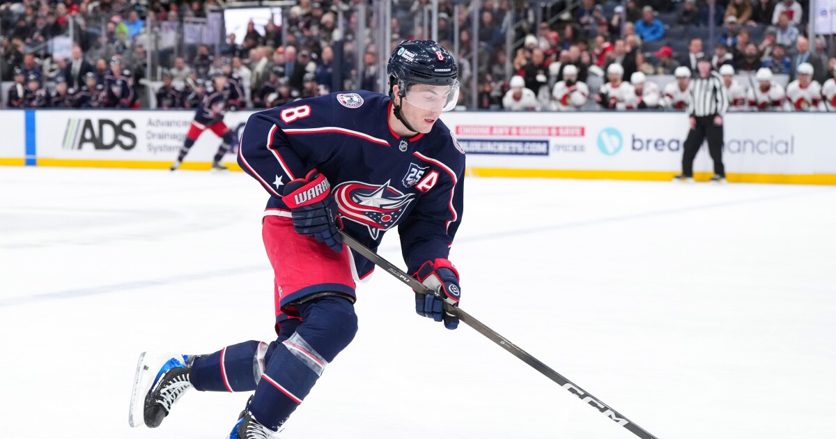 Zach Werenski's milestone season propels Blue Jackets defenseman to 1st Olympics