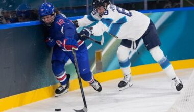 Finland recovers from stomach virus to play US in Olympic women's hockey