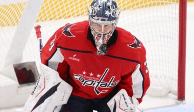 Goalie Clay Stevenson has delivered 2 important wins for Washington