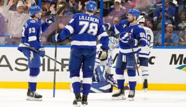 Kucherov hits 30 goals again as Lightning roll past Maple Leafs 4-2 for 6th straight win