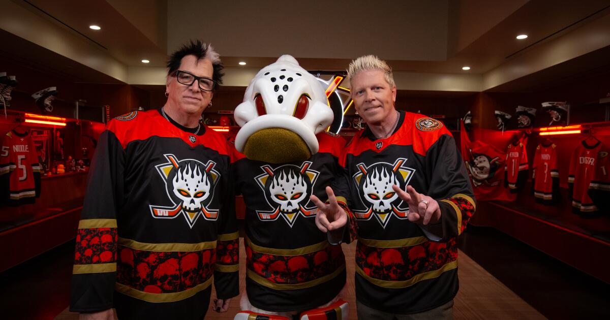 How Anaheim Ducks and the Offspring combine hockey and punk rock