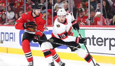 Blackhawks rookie Sam Rinzel learning how to use brainpower to overcome lack of physical power