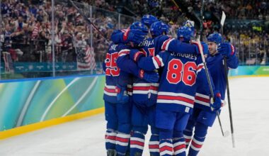 Whitefish's Jake Sanderson, Team USA on to Olympic semis with OT win over Sweden