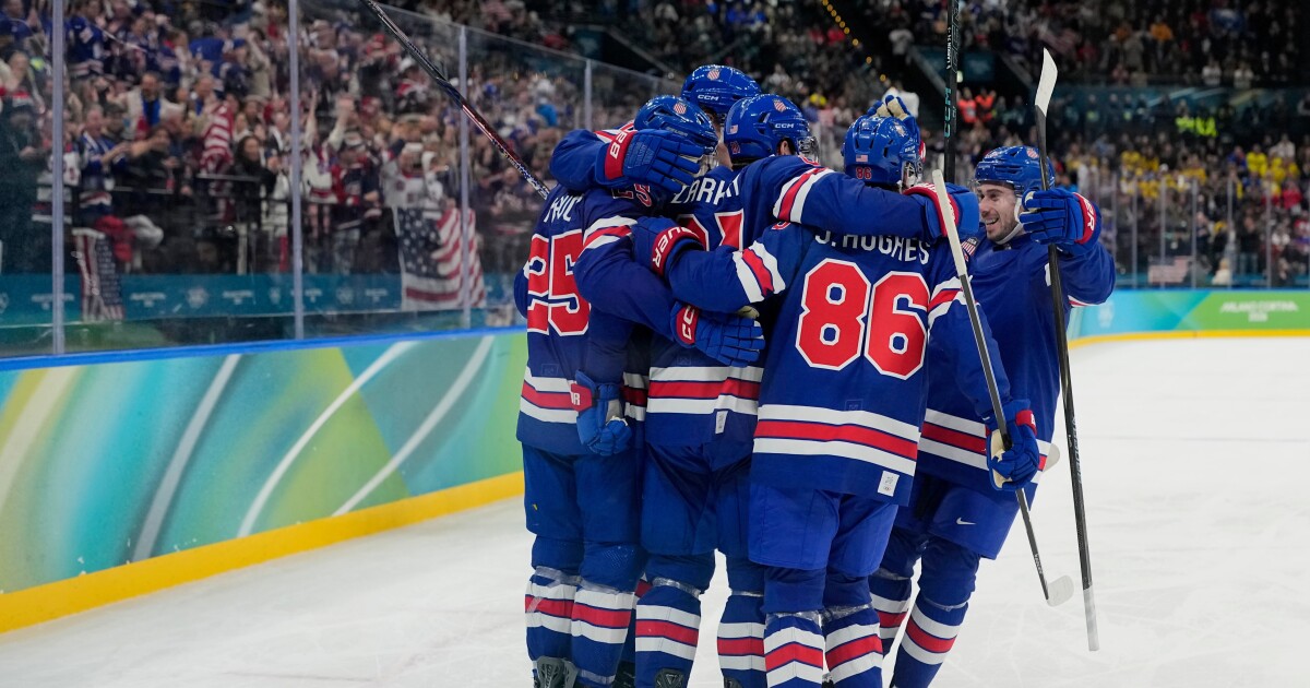 Whitefish's Jake Sanderson, Team USA on to Olympic semis with OT win over Sweden