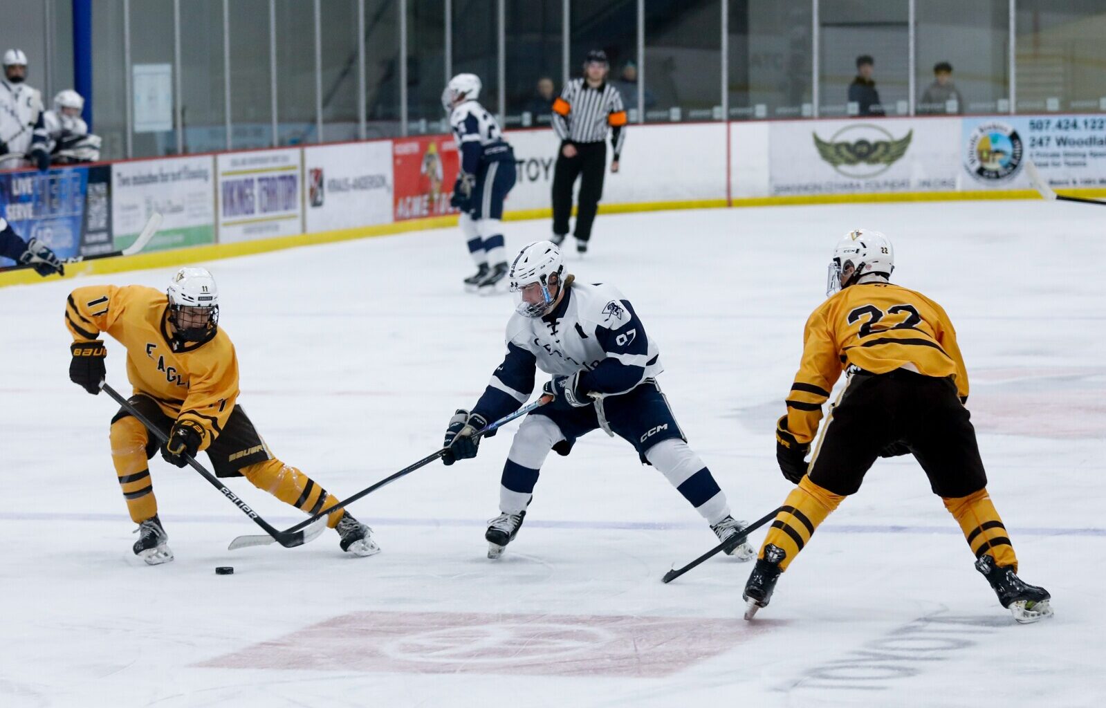 Photos: Century/John Marshall, Apple Valley boys hockey on Feb. 10, 2026 - Post Bulletin