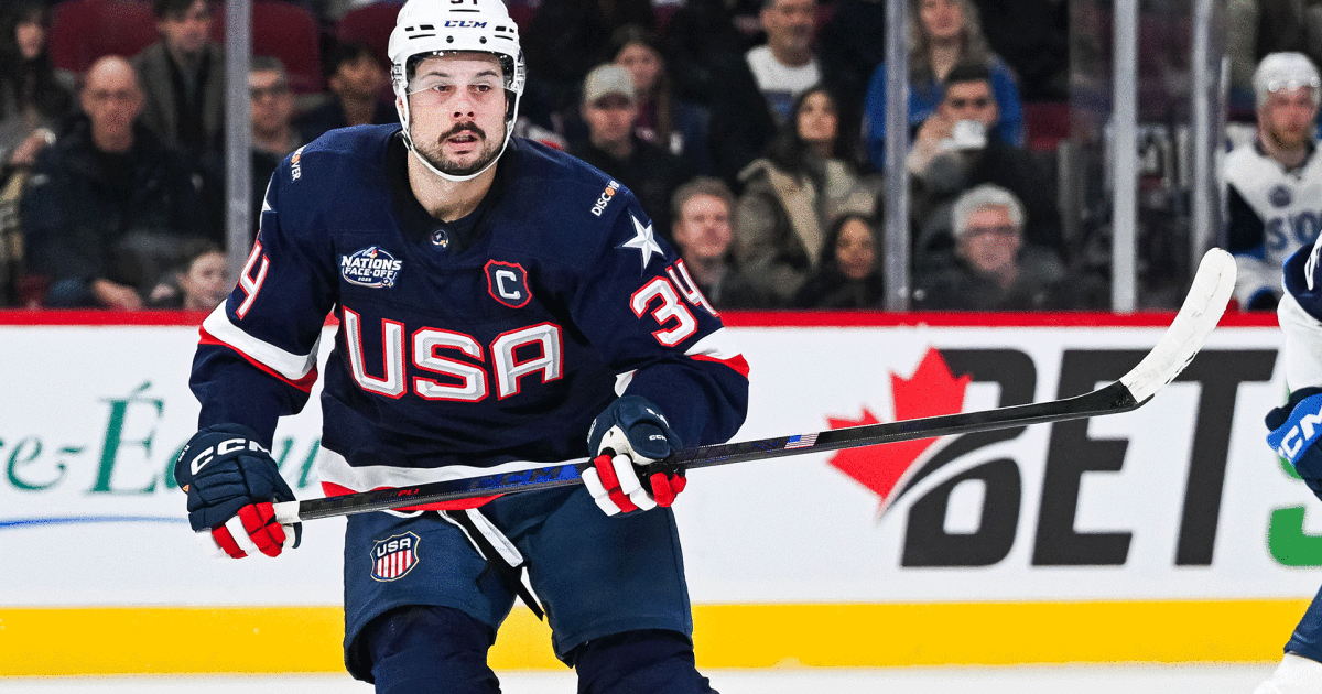 NHL star Auston Matthews will lead Team USA's quest for Olympic gold