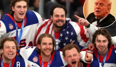 Trump congratulates USA men's hockey in phone call