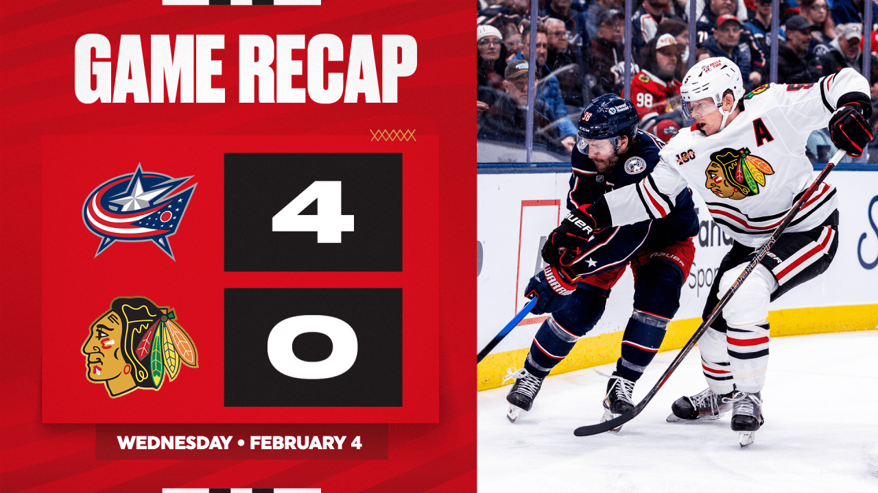 Game Highlights | Blackhawks at Blue Jackets