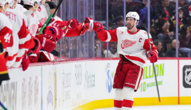 Larkin's 2nd goal lifts Red Wings past Senators in OT