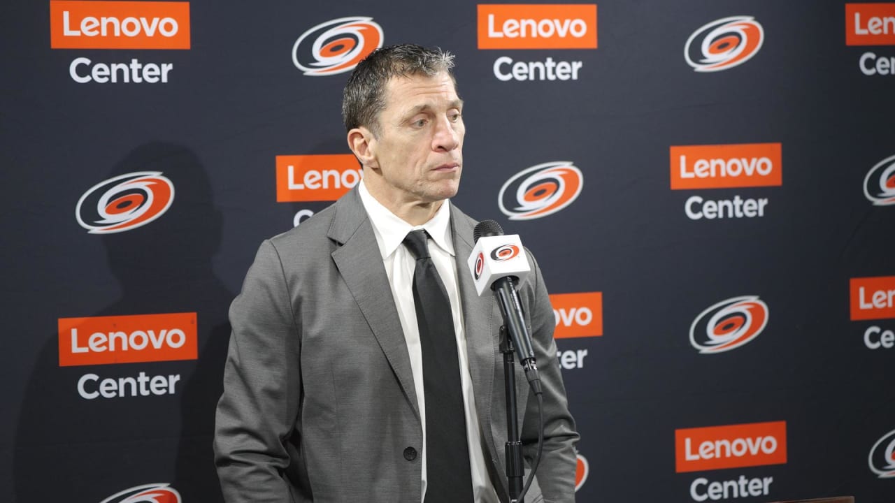Postgame Quotes: Rod Brind'Amour | Carolina Hurricanes