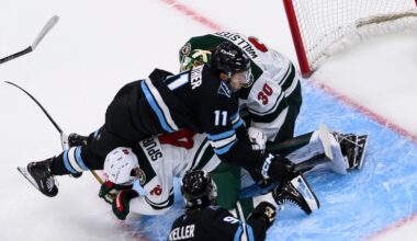 Mammoth beat Minnesota 5-2 to end the Wild's winning streak at 6