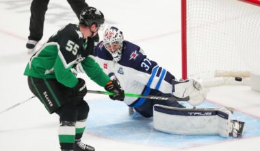 Thomas Harley scores in OT as Stars beat Jets 4-3 for 5th straight win