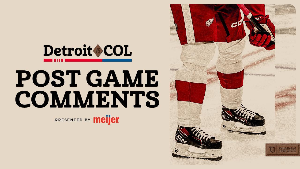 Meijer Postgame Comments 2/2/26 | Detroit Red Wings