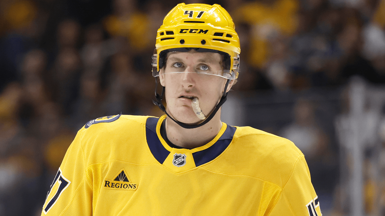 McCarron fined maximum for slashing in Predators game