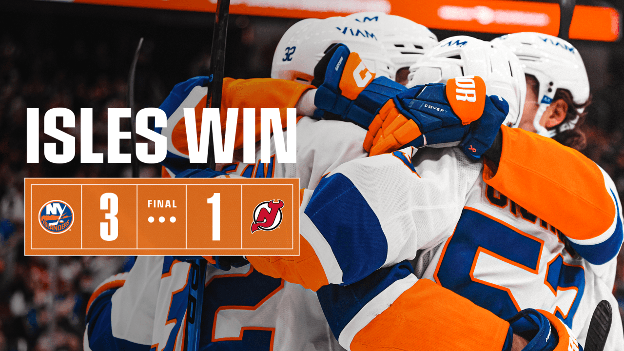 The Skinny: Islanders 3, Devils 1
