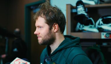 Gustavsson at Practice 1/26 | Minnesota Wild