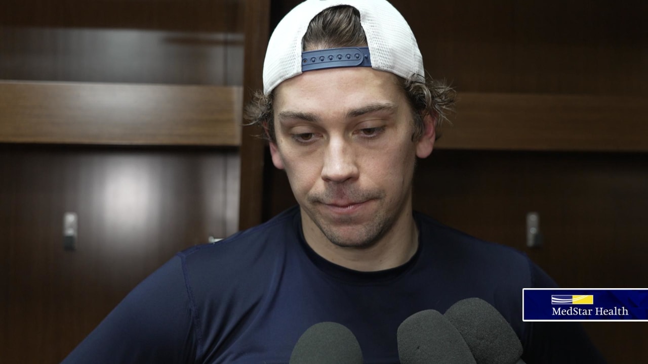 Dylan Strome | Postgame | Washington Capitals