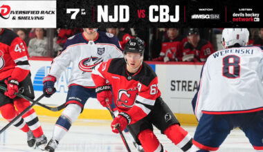 Devils Face Jackets in Penultimate Game Before Break | PREVIEW