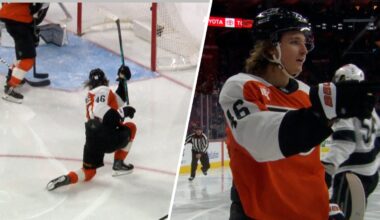 Watch Trevor Zegras score his 20th goal of season for Flyers – NBC Sports Philadelphia
