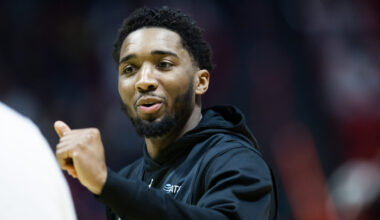 Donovan Mitchell Utah Hockey Club New Heights Podcast...