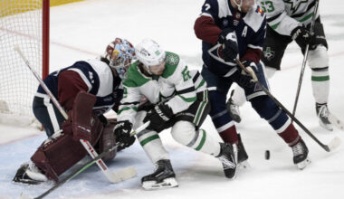 Avalanche do almost everything right, still fall to Stars 2-1 in shootout as division race gets tighter