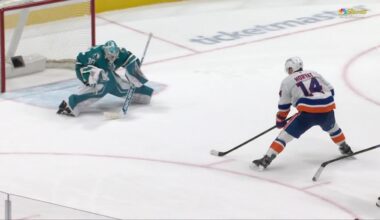 Horvat scores winner in OT as Islanders edge Sharks 2-1