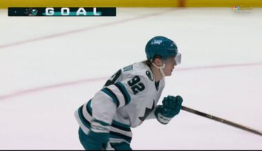 Sharks' Igor Chernyshov scores game-tying goal in first period vs. Blue Jackets