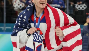 USA hockey star Matthew Tkachuk has come under fire for explaining why he wants a son