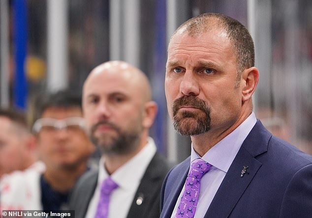Brad Larsen, a Canadian-born former NHL left wing, served as an assistant and head coach for the Columbus Blue Jackets before taking an assistant position in Calgary in 2024