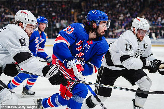 The Rangers lost 4-1 to the Los Angeles Kings in what has been a miserable season so far