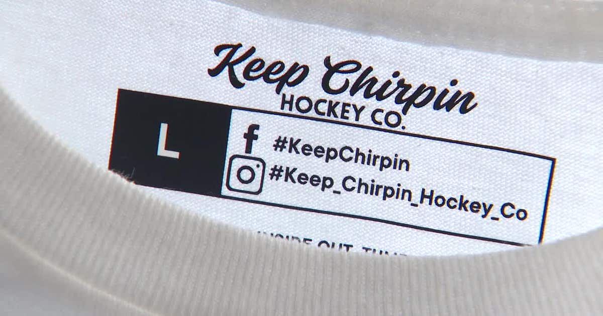 Twin Cities 11-year-old launches hockey clothing company: 'Keep Chirpin''