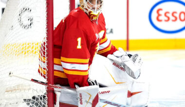 Let goalies show a little emotion sometimes: Flames' Devin Cooley makes his case