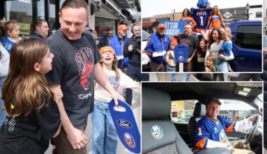 Islanders surprise active military FDNY Bravest with touching gift
