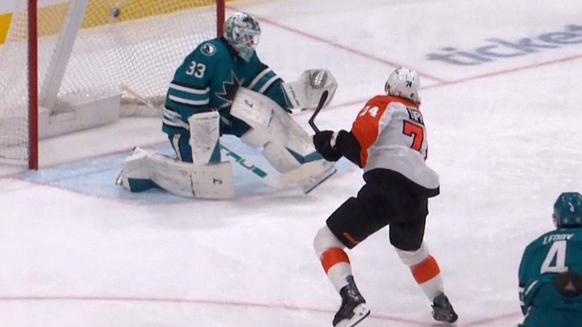 Watch Owen Tippett score against Sharks to put Flyers in front – NBC Sports Philadelphia