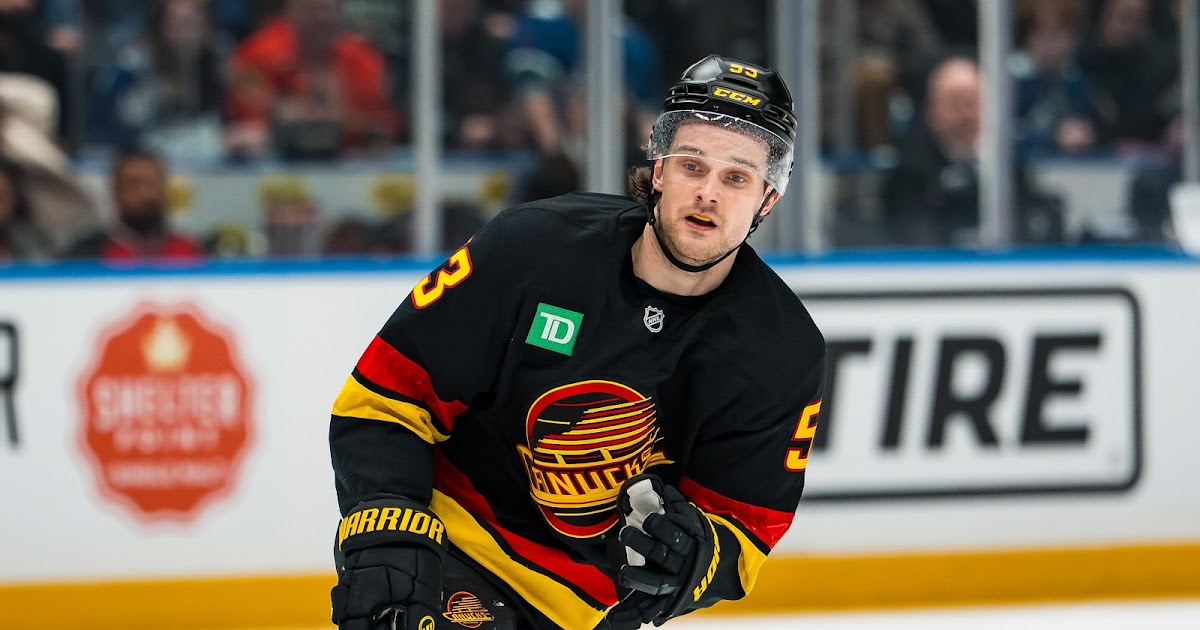 NHL Rumors: 3 Trade Destinations for Canucks' Teddy Blueger