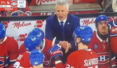 We now know what Martin St-Louis shouted to Canadiens' power-play unit in the final minutes