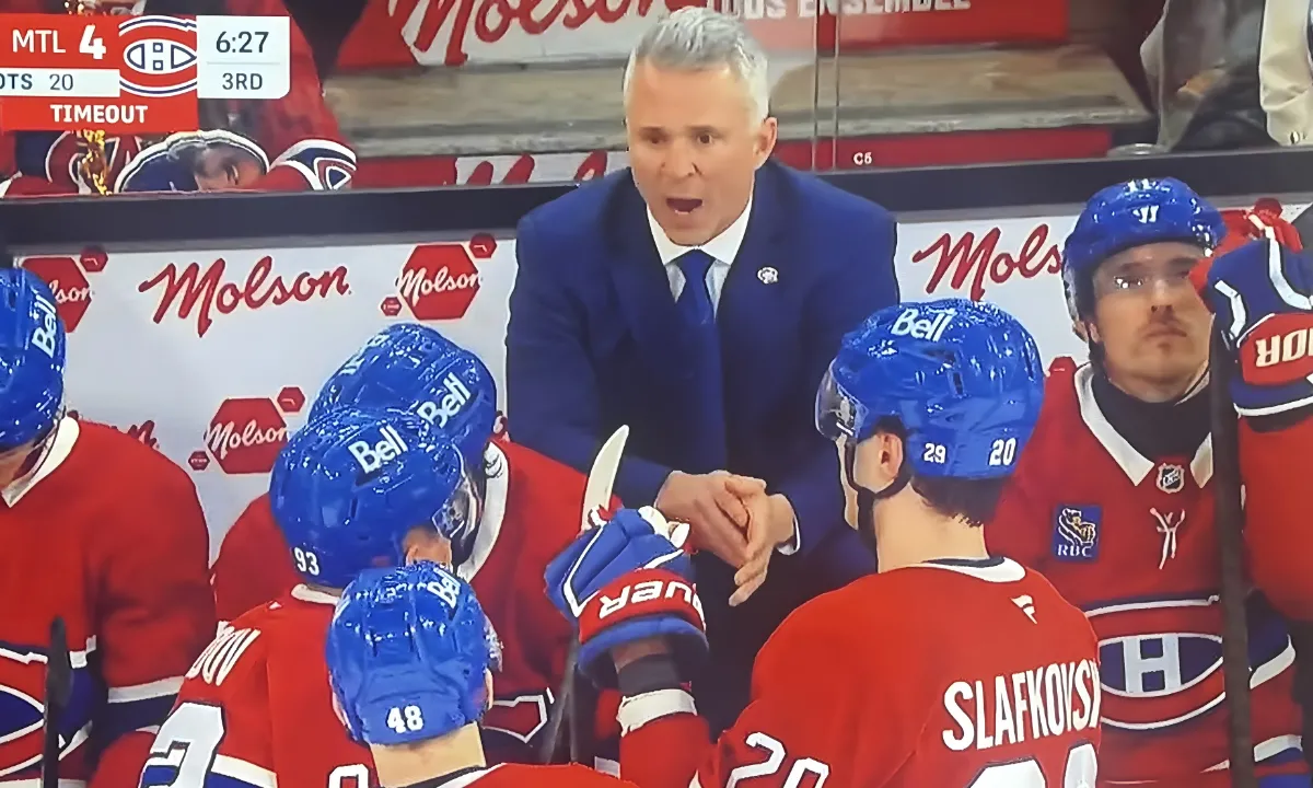 We now know what Martin St-Louis shouted to Canadiens' power-play unit in the final minutes
