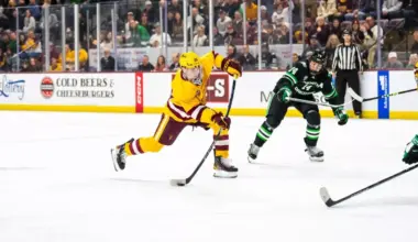 Vancouver Canucks' Patrik Allvin keeping close tabs on 22-year-old free agent lighting up the NCAA