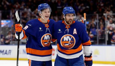 Islanders rally again, win fifth straight on Anders Lee's goal with 30.9 seconds left