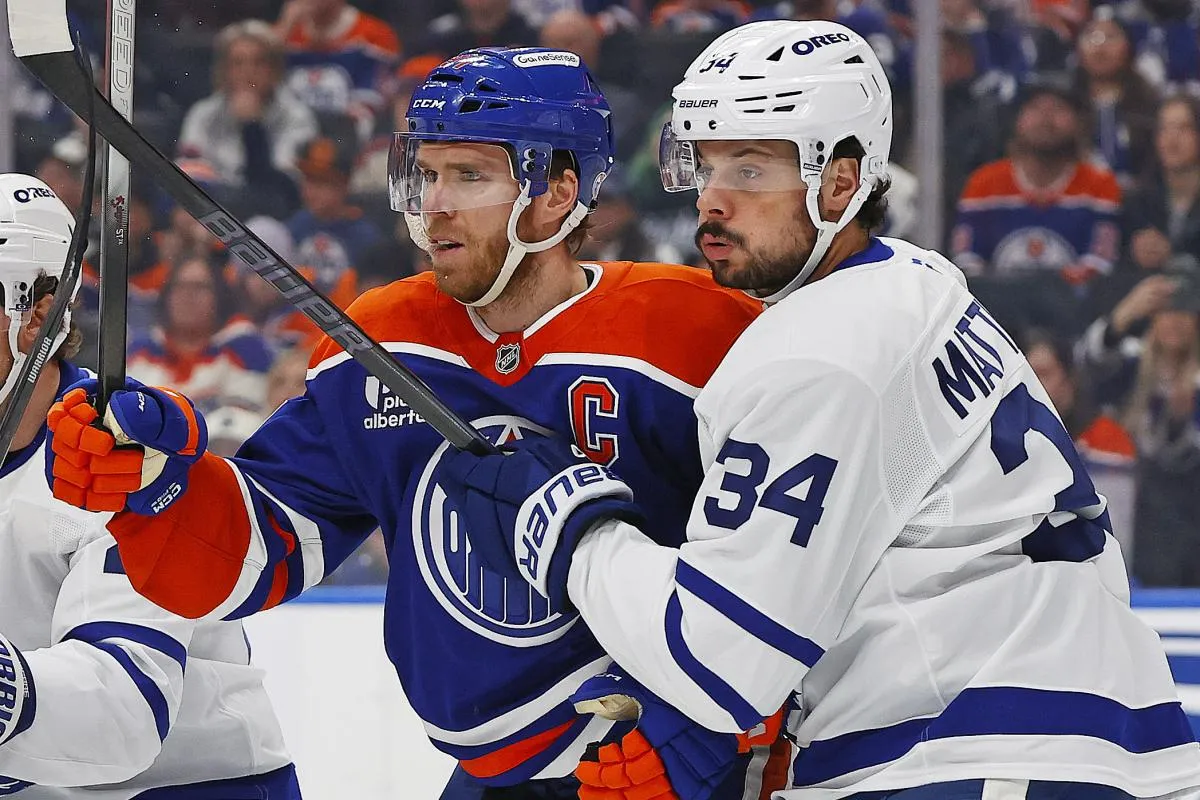Connor McDavid and Auston Matthews revive 'Showdown' campaign in viral post exchange